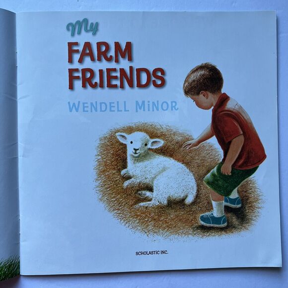 Set Of 2 Childrens Story Books Paperback My Farm Friends and Barnyard Hullabaloo - Picture 4 of 11